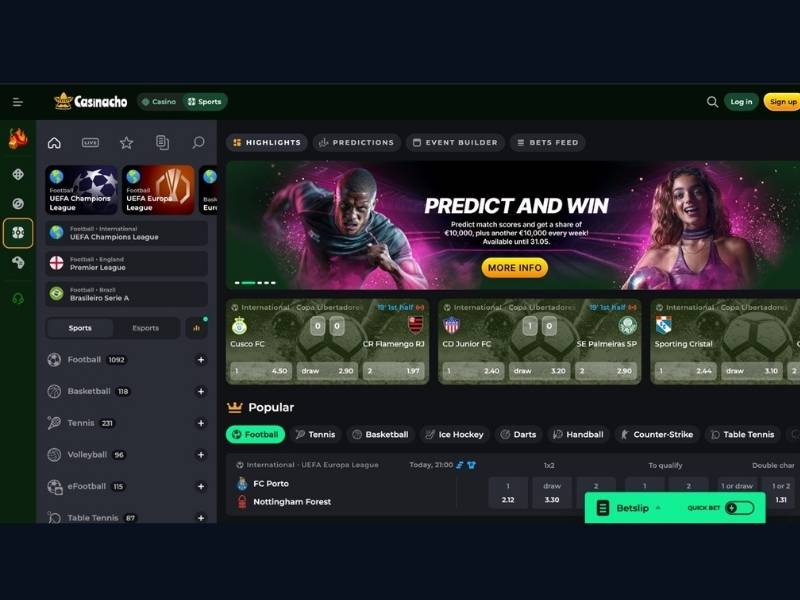 Cashback settimanale come ritmo di gioco su Casinacho Casino Nacho Casino per l'Italia